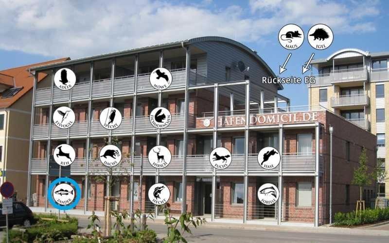 Hafendomicil Appartement Wh03 - Zander فارين المظهر الخارجي الصورة